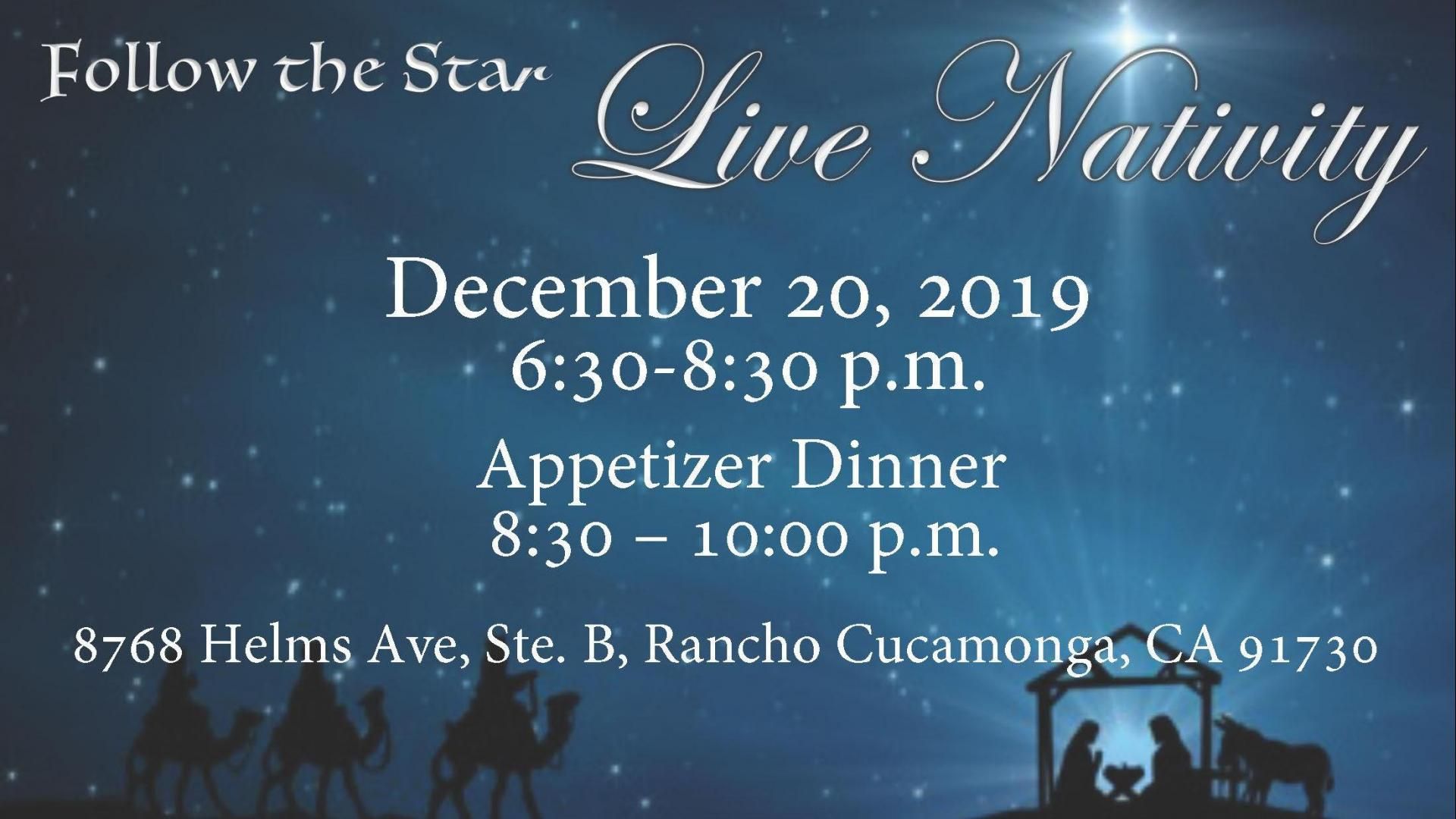 sda fellowship rc live nativity 2019