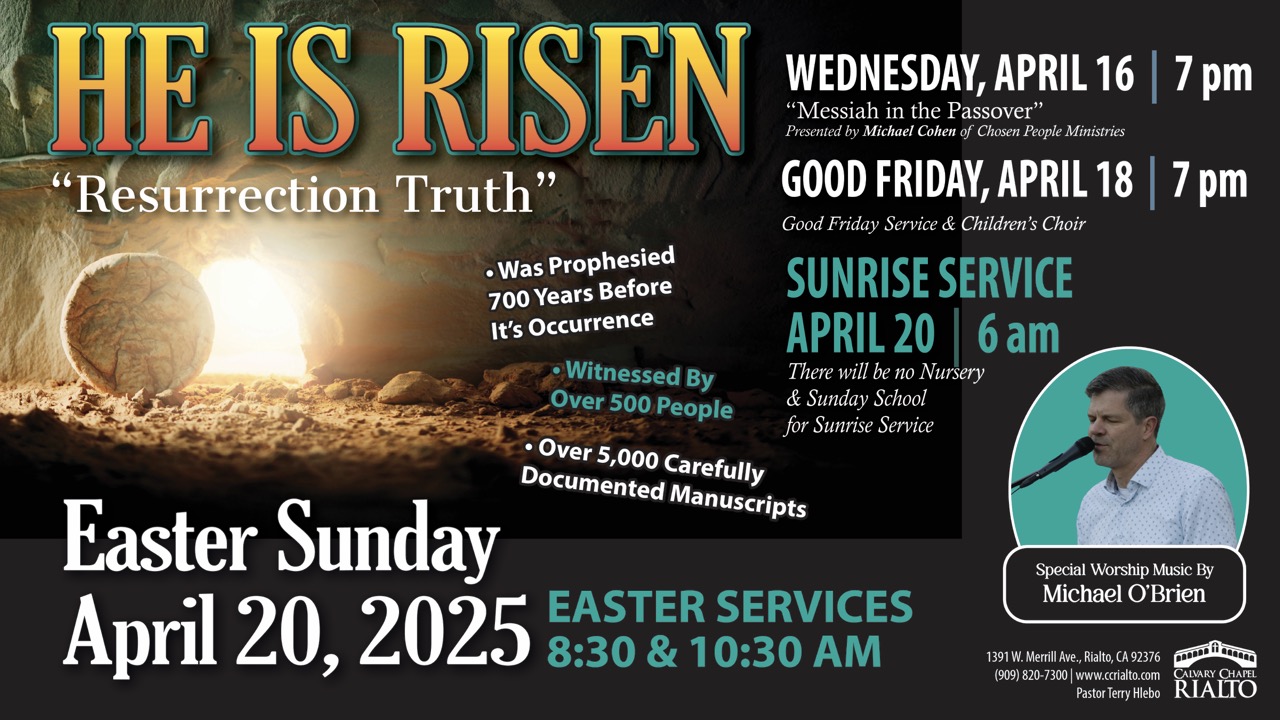 calvary chapel rialto easter 2025