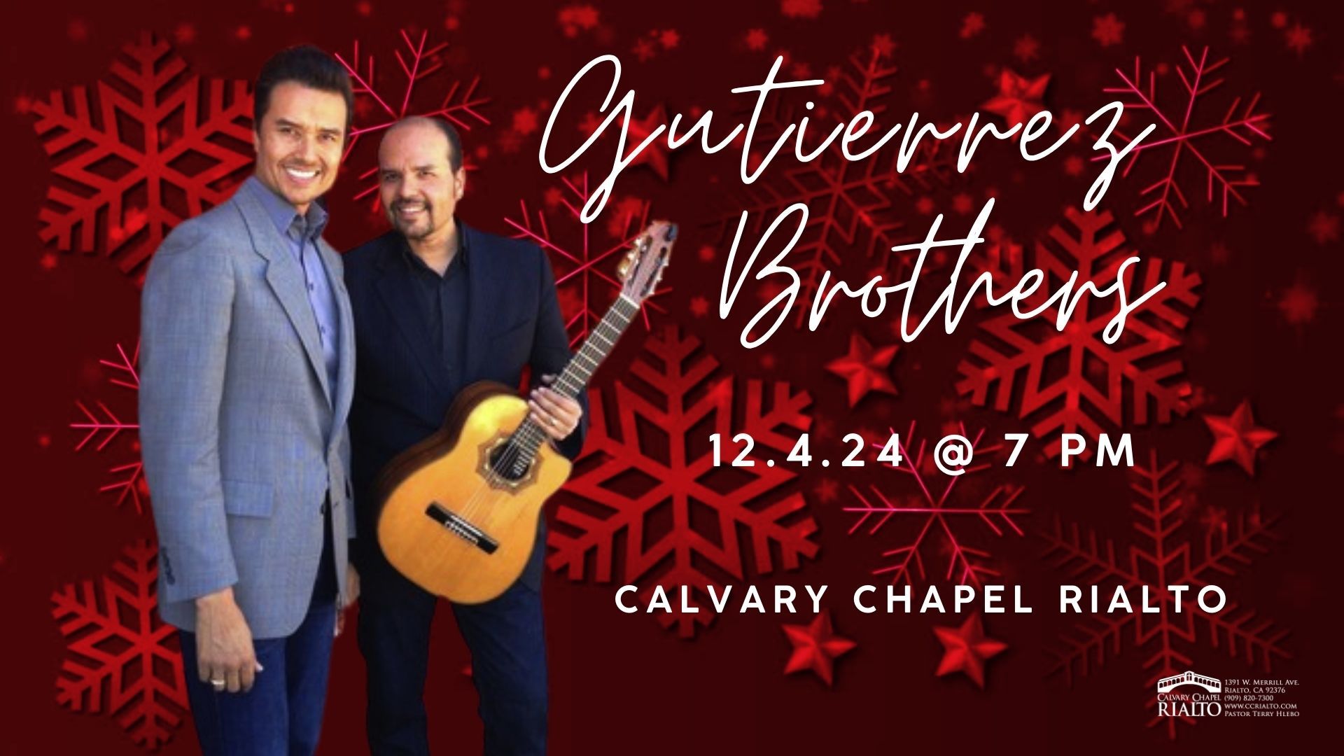 calvary chapel rialto gutiverrez brothers christmas concert 2024