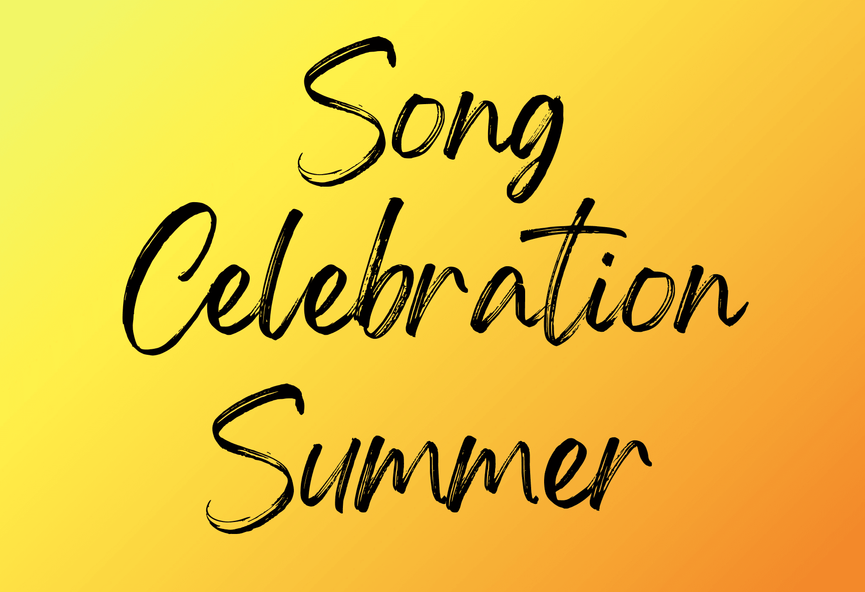 first united methodist riverside song celebration summer 2025
