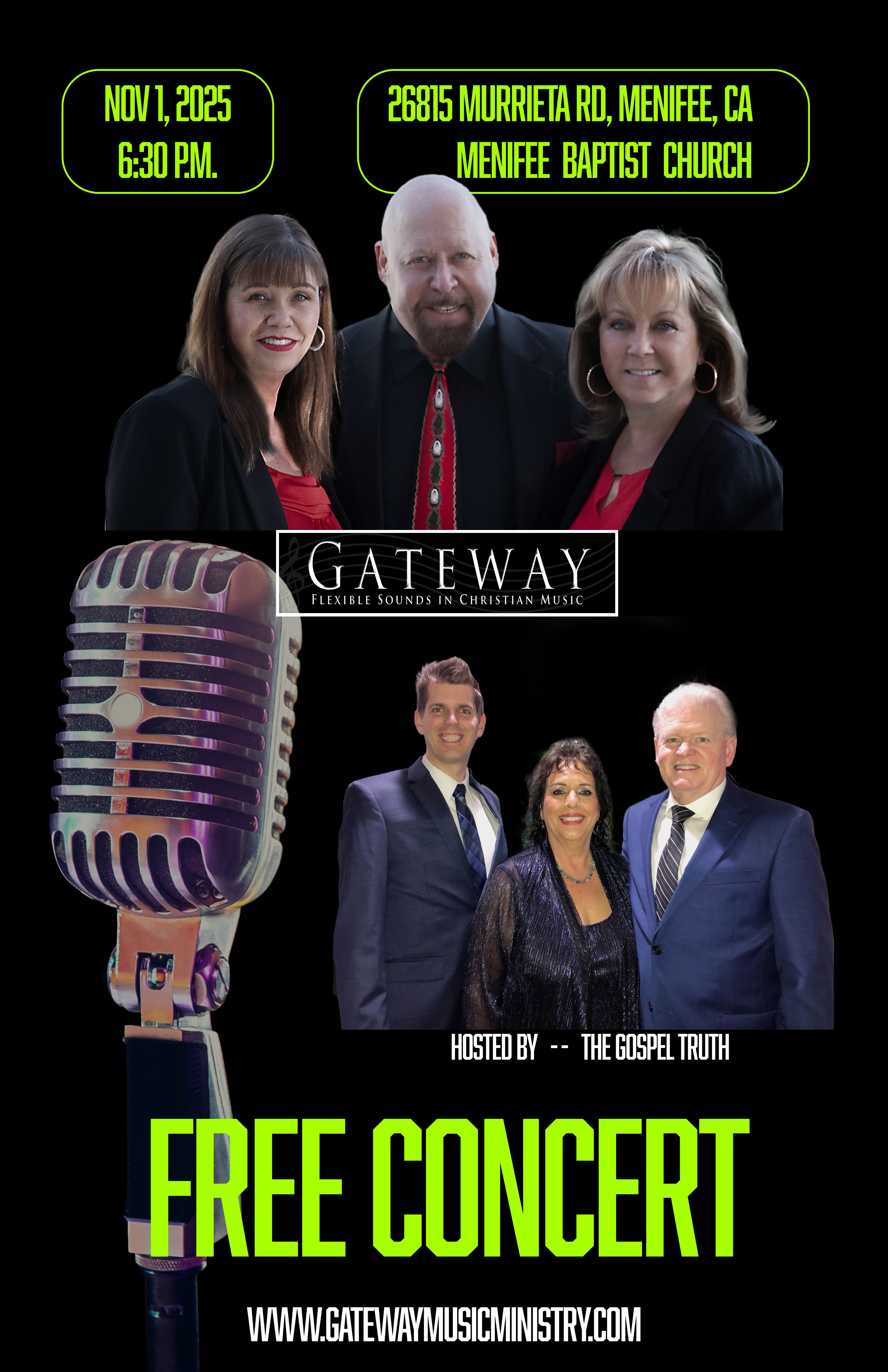 gateway music ministry november concert 2025