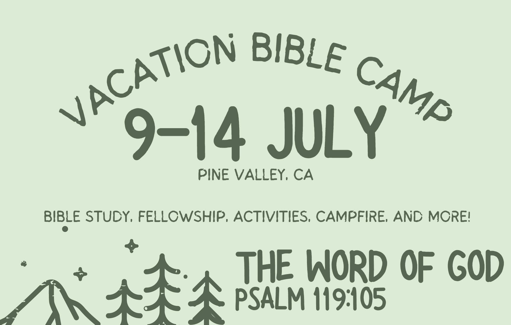 grace and thruth chapel vacation bible camp 2023