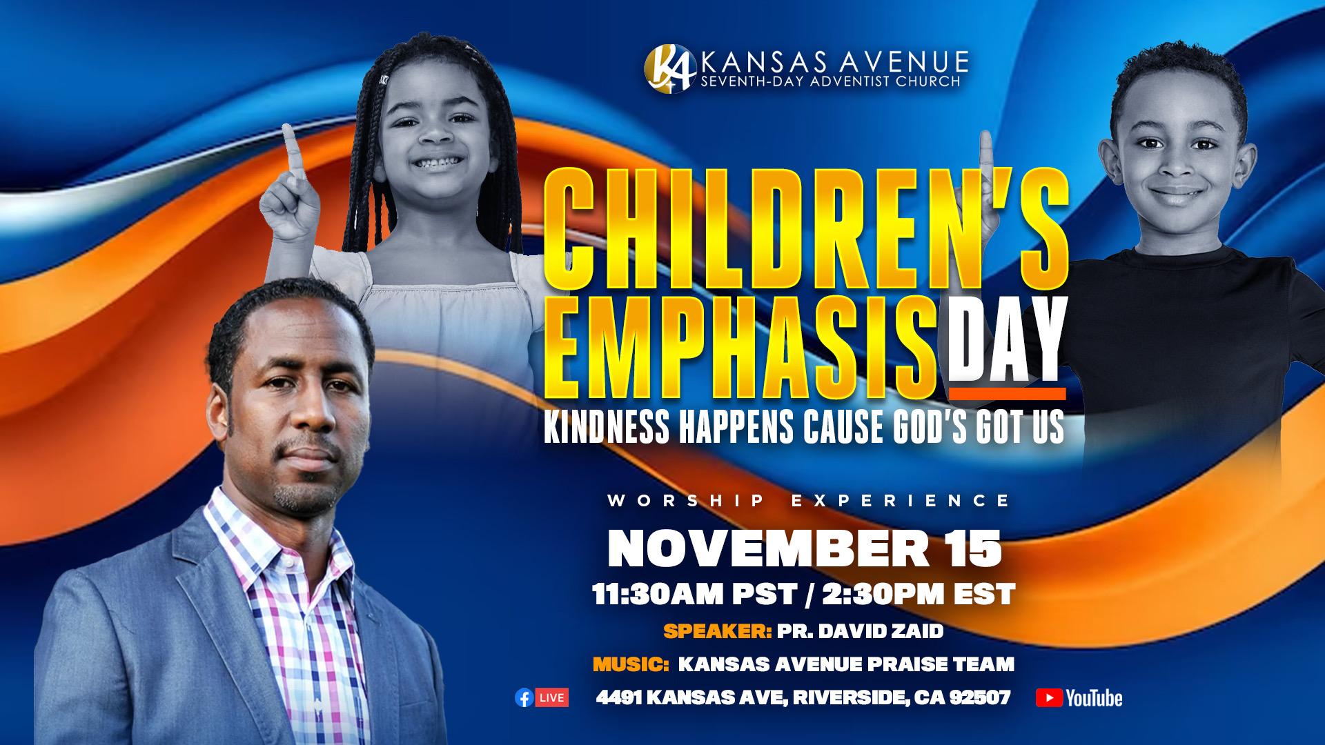 kansas avenue sda church childrens emphasis day 2025