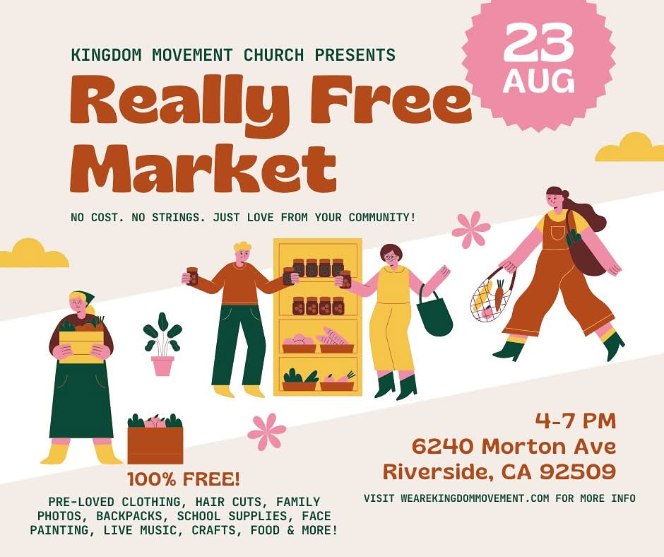 kingdom movement church really free market 2025