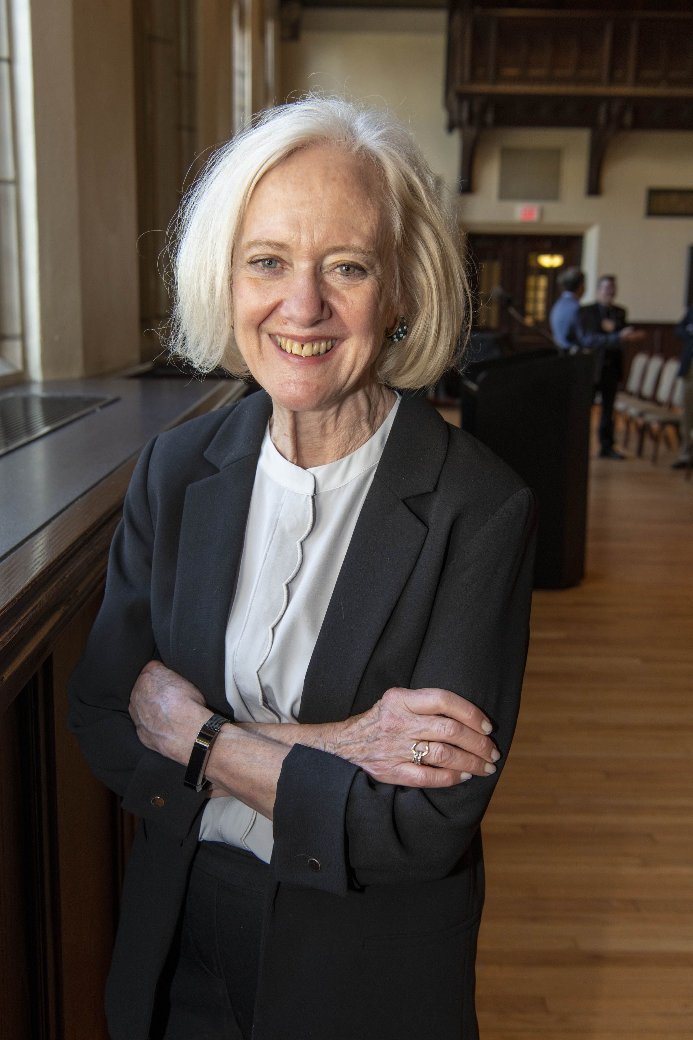 Coverage of Lisa in the audience and chatting with colleagues at the event honoring her work in the field. The event Reimagining the Moral Life: On Lisa Sowle Cahill’s Contributions to Christian Ethics.Held in Gasson 100 over a 2-day period.