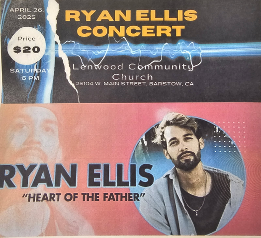 lenwood community church ryan ellis concert 2025