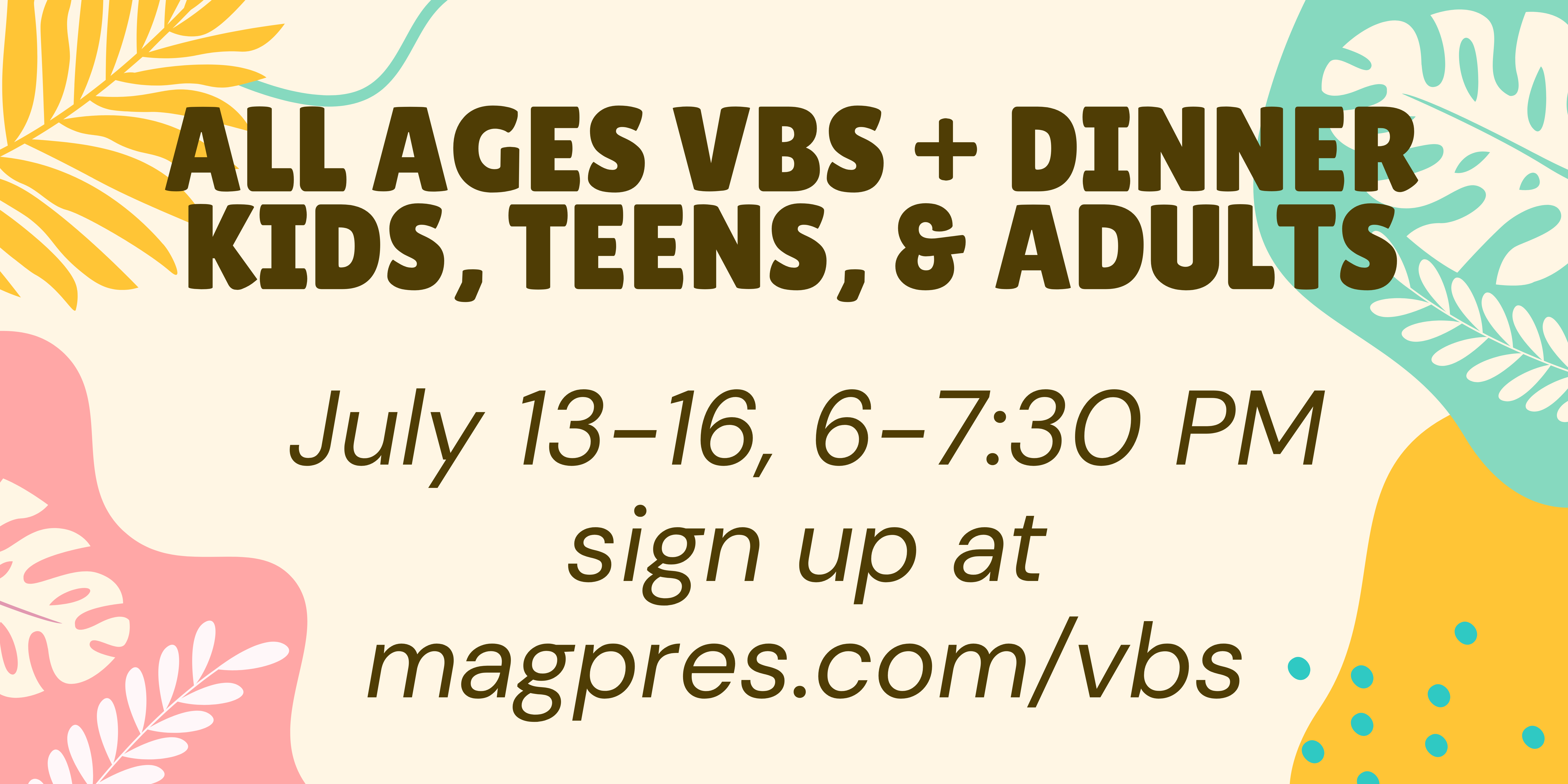 magnolia church vbs 2026