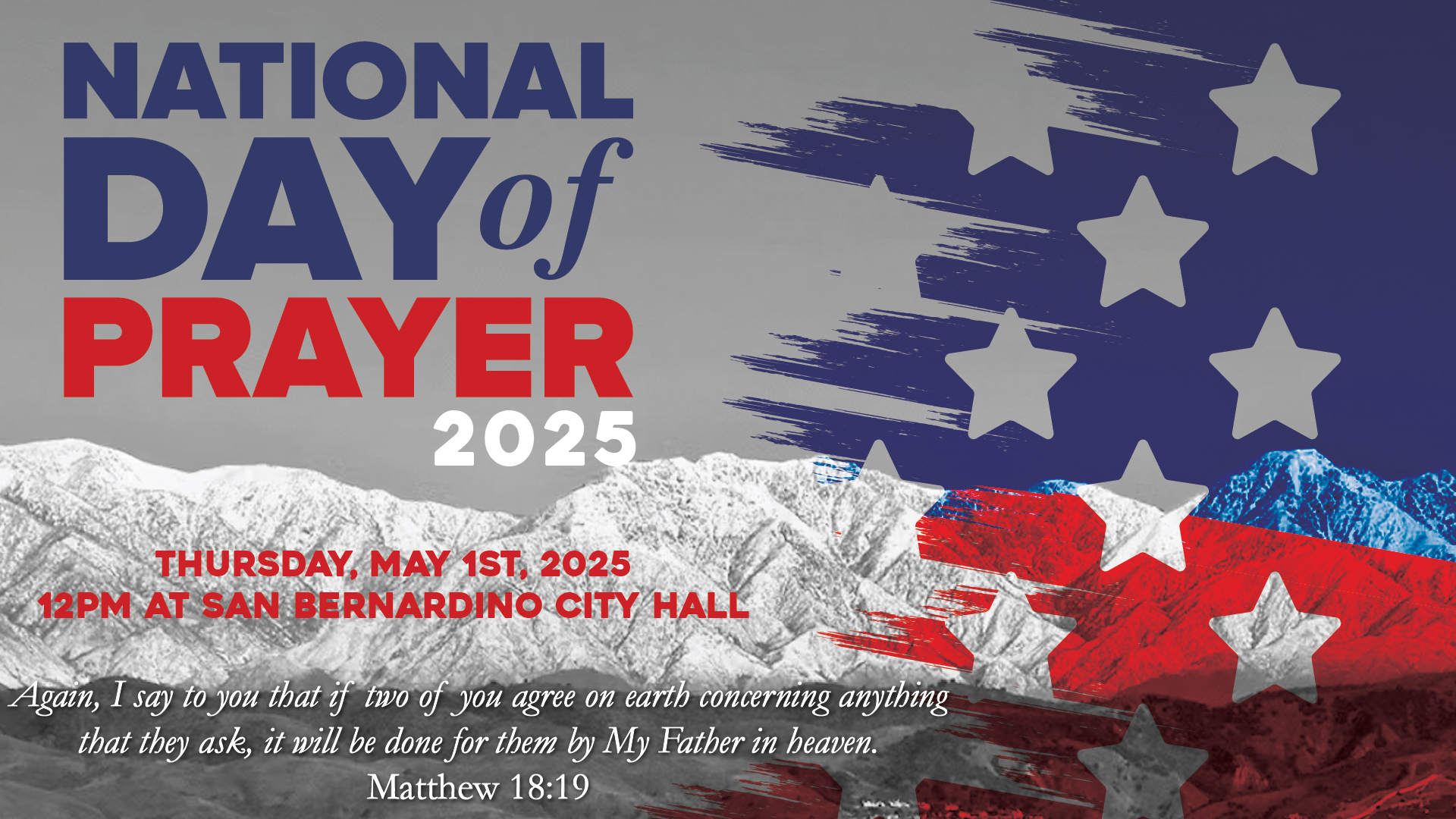 the rock church national day of prayer 2025