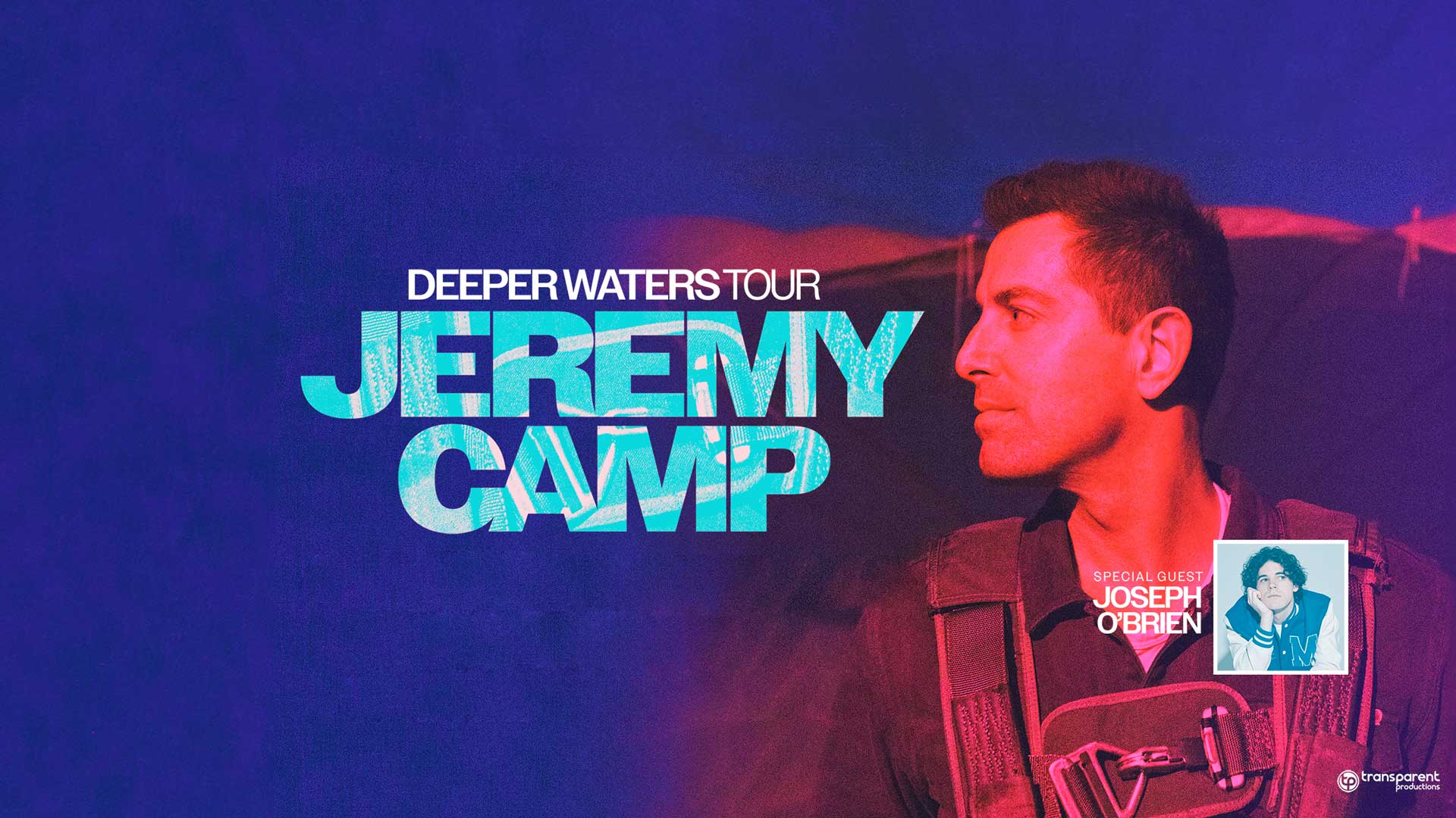 transparant productions jeremy camp deep waters tour 2024