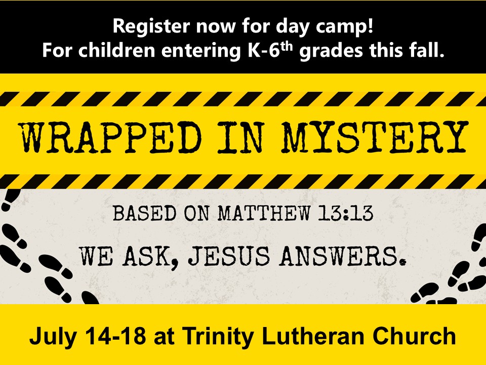trinity lutheran church day camp 2025