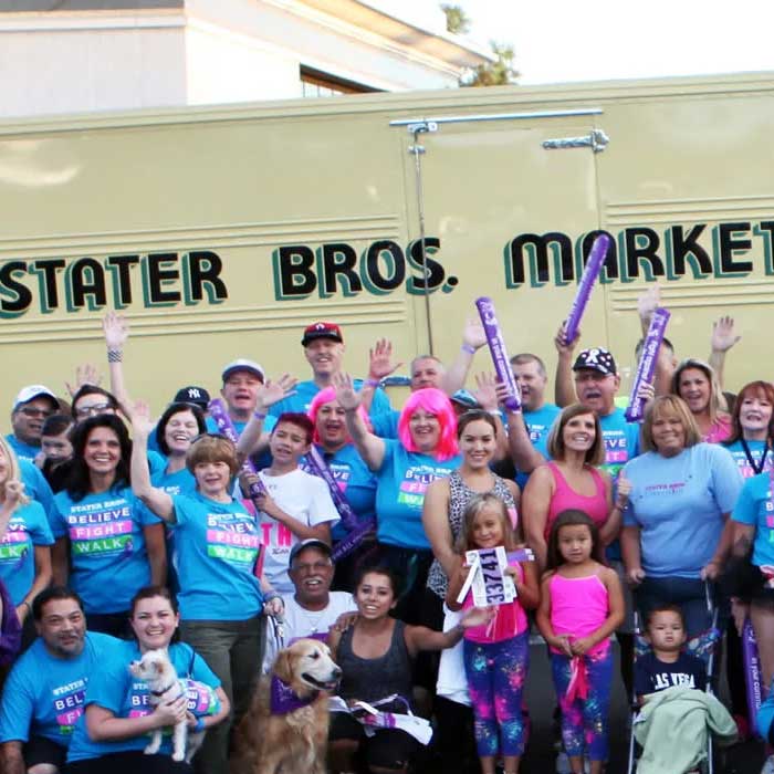 stater bros. charities believe walk